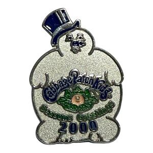 Vintage 2000 Cabbage Patch Kids Seasons Greetings Christmas Collectors Pin